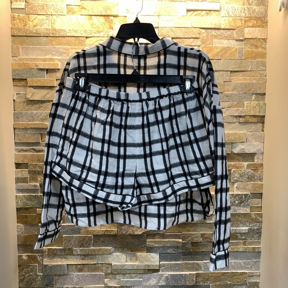 🎁 TOPSHOP Check Short Pajamas - Picture 4 of 11